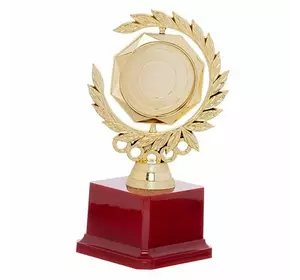 Награда спортивная с местом под жетон C-LC04     Золотой (33508124)