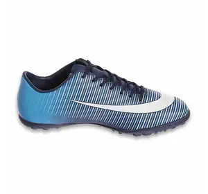 Сороконожки обувь футбольная VL17562 No branding  42 Темно-синий-синий (57429074)
