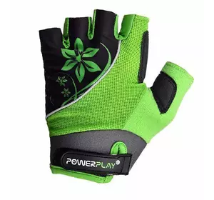 Велосипедные перчатки женские 5281 Power Play  S Зеленый (07228044)