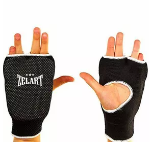 Накладки (перчатки) для каратэ ZB-6125 Zelart  S Черный (37363011)
