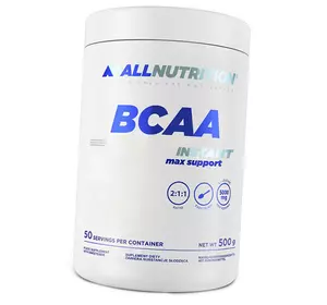 ВСАА с Глютамином в порошке, BCAA Max Support Instant, All Nutrition  500г Манго-ежевика (28003007)