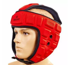 Шлем для тхэквондо MA-4539 Zelart  M Красный (37363015)