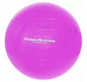 Мяч для фитнеса и гимнастики PS-4013 Power System   75см Розовый (56227049)