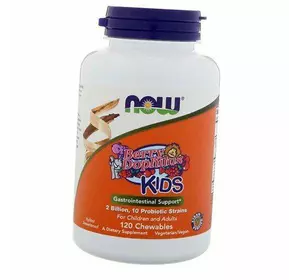 Детские пробиотики, BerryDophilus Kids 2 Billion, Now Foods  120таб (69128008)
