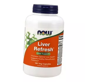 Поддержка печени, Liver Refresh, Now Foods  180вегкапс (71128144)