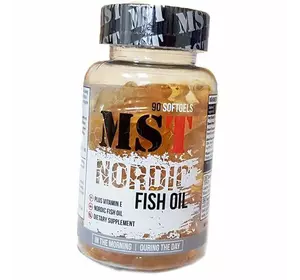 Омега 3 капсулы, Nordic Fish Oil, MST  90гелкапс (67288001)