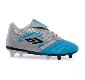Бутсы футбольная обувь детская 2004-31-36 Tika  36 Голубо-серебряный (57564007)