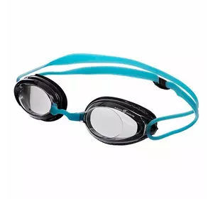 Очки для плавания Honey M042718 Mad Wave   Черно-голубой (60444113)