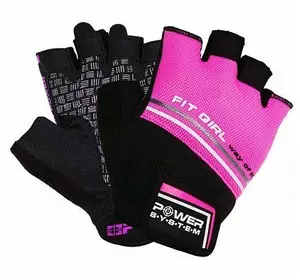 Перчатки для фитнеса и тяжелой атлетики Fit Girl Evo PS-2920 Power System  S Розовый (07289001)