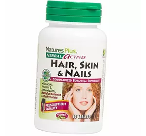 Формула для волос, кожи и ногтей, Hair, Skin & Nails, Nature's Plus  60таб (36375111)