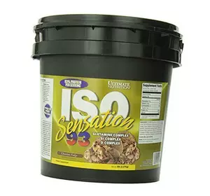 Изолят Сывороточного Протеина, ISO Sensation, Ultimate Nutrition  2270г Шоколад (29090001)