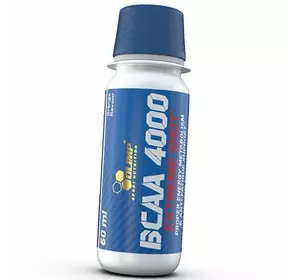 Аминокислоты BCAA в жидкой форме, BCAA 4000 Extreme Shot, Olimp Nutrition  60мл Апельсин (28283002)