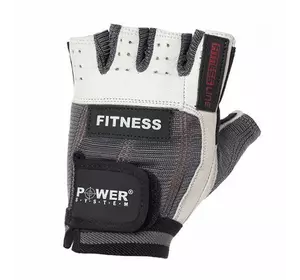 Перчатки для фитнеса и тяжелой атлетики Fitness PS-2300 Power System  S Серо-белый (07227004)