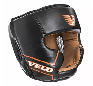 Шлем боксерский с полной защитой VL-2219 Velo  XL Черный (37241045)