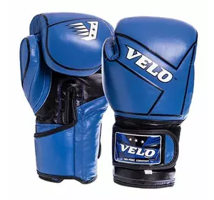 Перчатки боксерские VL-2218 Velo  10oz Синий (37241039)