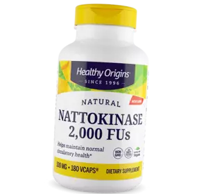 Наттокиназа, Nattokinase 2000, Healthy Origins  180вегкапс (72354001)