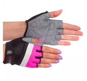 Перчатки для фитнеса женские BC-3786 Zelart  S Розовый (07363010)