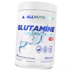 Глютамин с Таурином и Витамином С, Glutamine 1250 XtraCaps, All Nutrition  360капс (32003002)