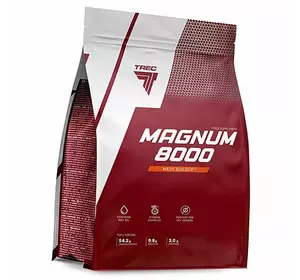Гейнер для набора веса с креатином, Magnum 8000, Trec Nutrition  1000г Шоколад (30101003)