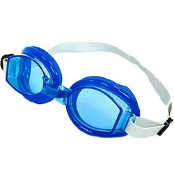 Очки для плавания детские G7315 No branding   Сине-белый (60429419)