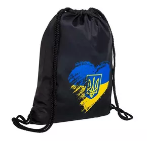Рюкзак-мешок I Love Ukraine GA-5976 FDSO   Черный (39508354)