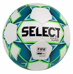 Мяч футзальный Futsal Super FIFA Select  №4 Бело-зелено-синий (57429190)