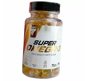 Омега 3, Super Omega-3, Trec Nutrition  60капс (67101002)