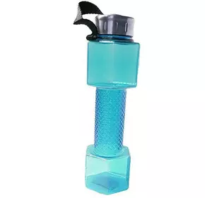Бутылка для воды Гантель FI-7153   600мл Бирюзовый (09429015)