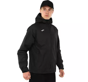Куртка дождевик с капюшоном Alaska 101296-100 Joma  XL Черный (06590097)