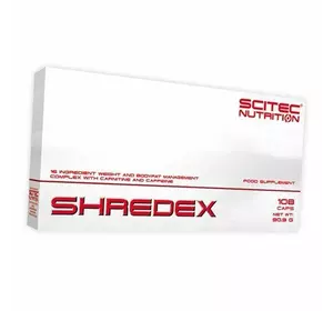 Жиросжигатель в капсулах, Shredex, Scitec Nutrition  108капс (02087020)