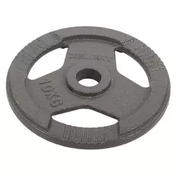 Блины (диски) стальные с хватом TA-7791   10кг  Серый (58363172)