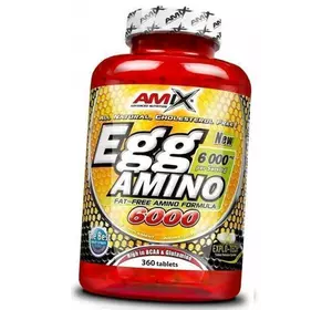 Аминокислоты, Яичный альбумин, Egg Amino 6000, Amix Nutrition  360таб (27135006)