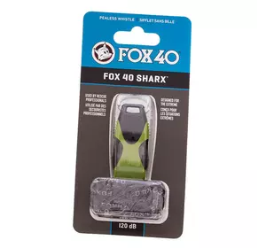 Свисток судейский Sharx Safety FOX40     Черно-зеленый (33508240)