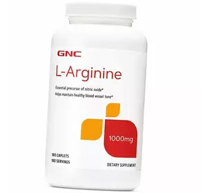 Аргинин, L-Arginine 1000 caplet, GNC  180каплет (27120007)