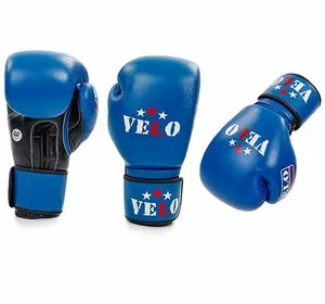 Перчатки боксерские Aiba 2081 Velo  12oz Синий (37241007)