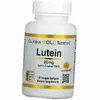 Лютеин с Зеаксантином, Lutein 20 with Zeaxanthin, California Gold Nutrition  120вег.гелкапс (72427008)