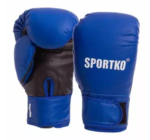 Перчатки боксерские PD-2 Sportko  12oz Синий (37451031)