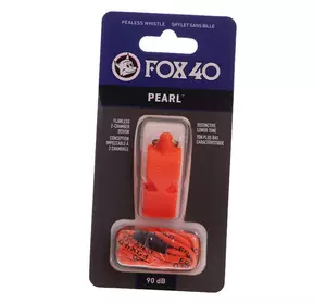 Свисток судейский Pearl FOX40-9703     Оранжевый (33508210)