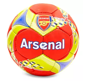 Мяч футбольный Arsenal FB-6708 Ballonstar  №5 Красно-желтый (57566011)