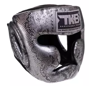 Шлем боксерский с полной защитой Super Snake TKHGSS-02 Top King Boxing  M Черно-серебряный (37551051)
