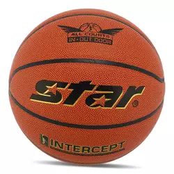 Мяч баскетбольный Intercept BB4506   №6 Оранжевый (57623092)
