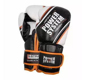 Перчатки боксерские PS-5006 Contender Power System  14oz Черно-оранжевый (37227004)
