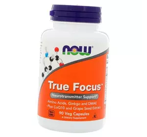 Комплекс для концентрации внимания, True Focus, Now Foods  90вегкапс (72128053)