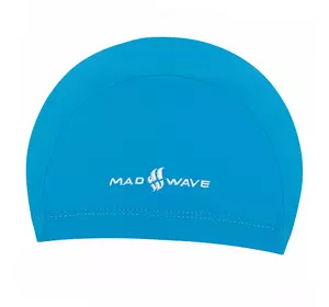 Шапочка для плавания Lycra Junior M052001 Mad Wave   Голубой (60444189)