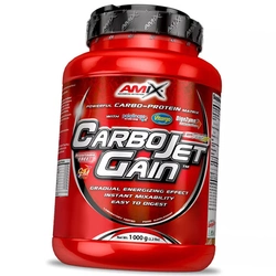 Углеводно-протеиновый гейнер, CarboJET Gain, Amix Nutrition  1000г Клубника (30135002)