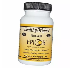 Защита Иммунитета, EpiCor 500, Healthy Origins  60вегкапс (72354006)