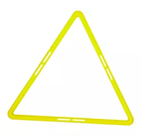 Тренировочная напольная сетка треугольная Agility Grid C-1414     Салатовый (58508079)