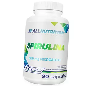 Спирулина, Spirulina, All Nutrition  90капс (71003011)