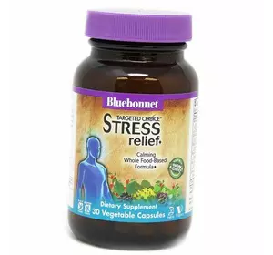 Комплекс для снятия стресса, Stress Relief, Bluebonnet Nutrition  30вегкапс (71393012)