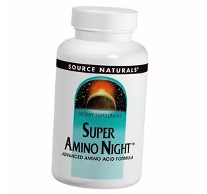 Аминокислоты для сна, Super Amino Night, Source Naturals  60капс (27355018)